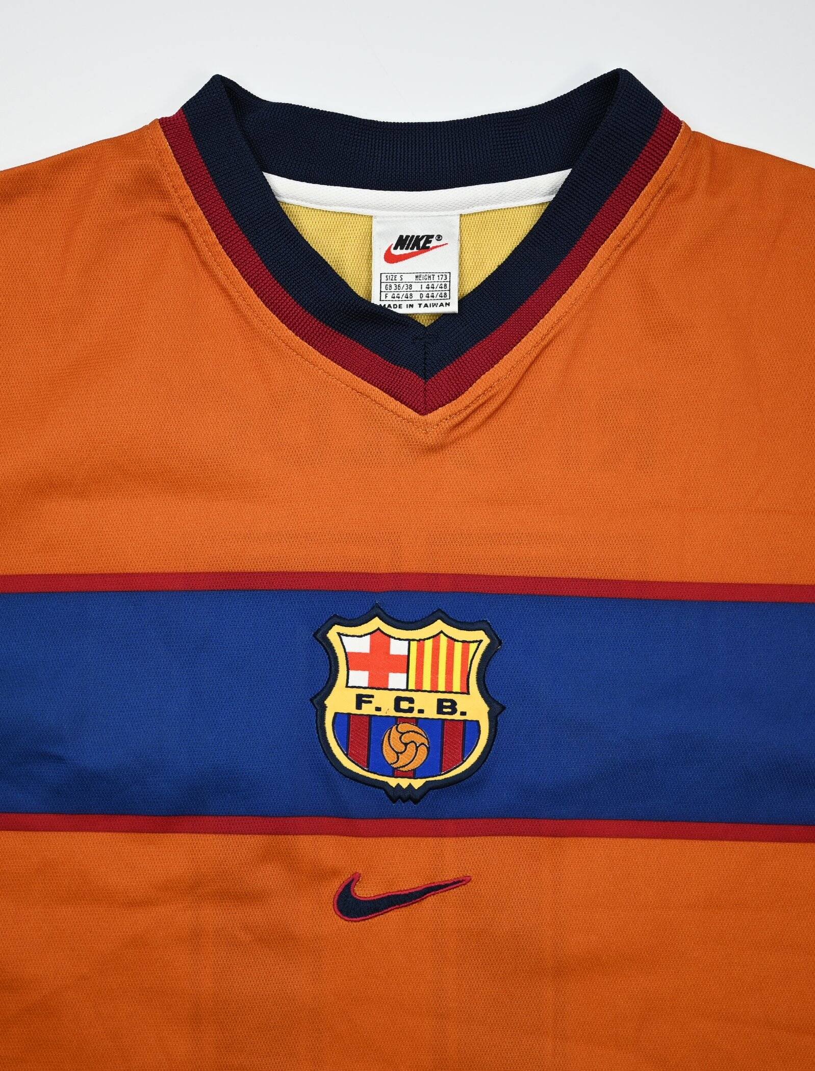 1998-00 FC BARCELONA *RIVALDO* BASIC SHIRT S Football / Soccer ...