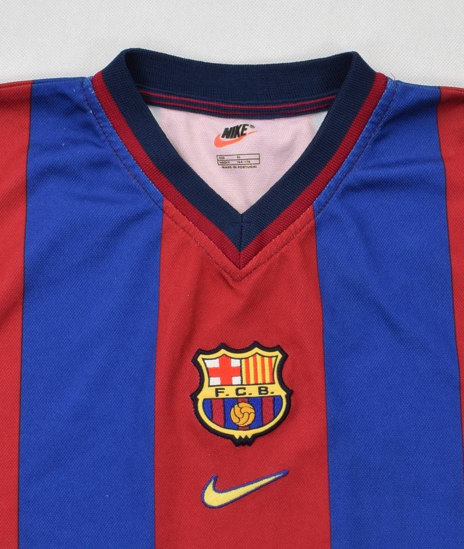 1998-00 FC BARCELONA SHIRT XL.BOYS Football / Soccer \ European Clubs ...