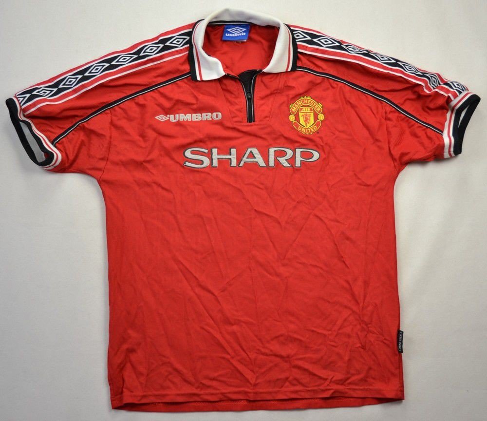1998-00 MANCHESTER UNITED SHIRT XL Football / Soccer \ Premier League ...