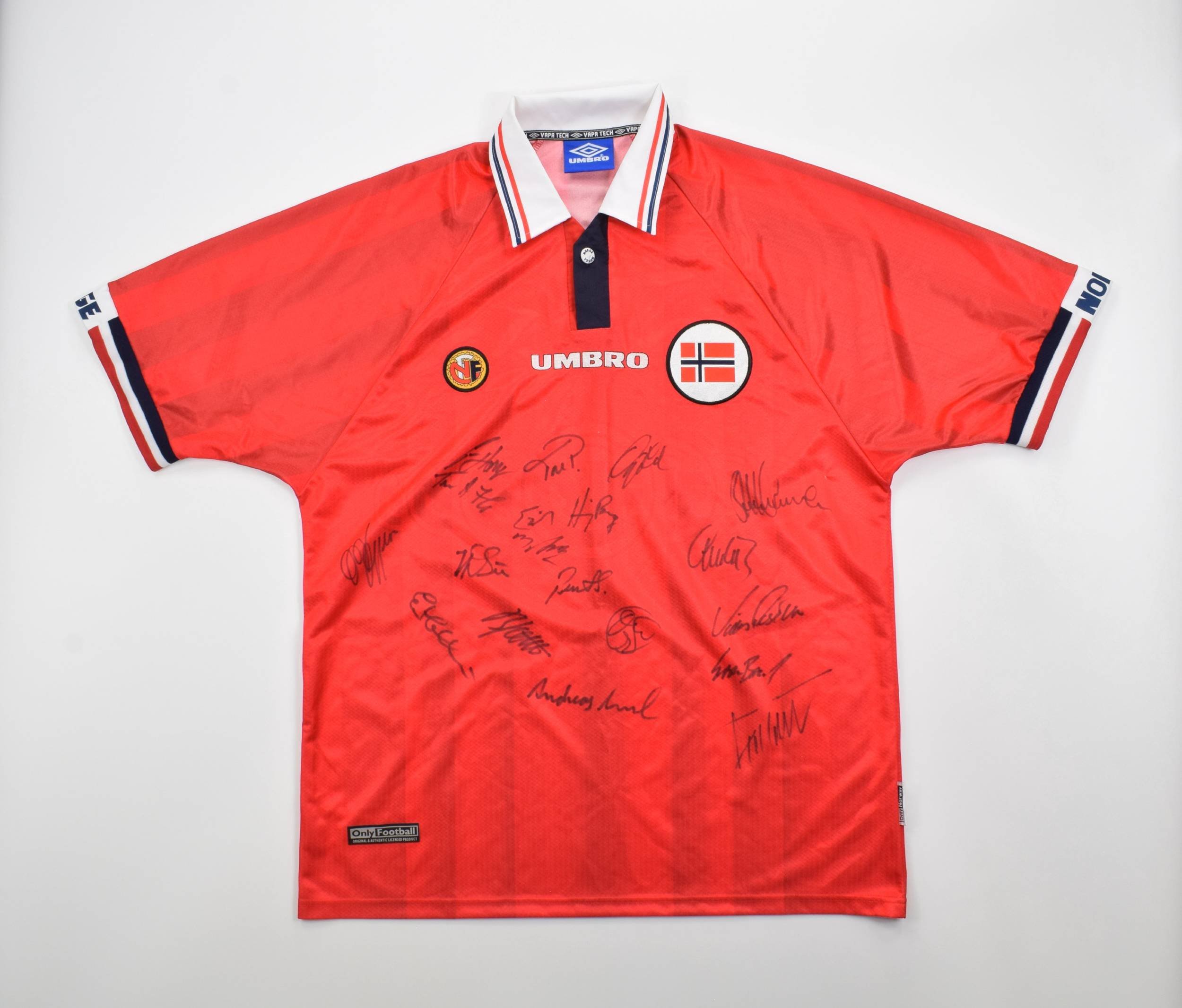 Retro norway football store shirt