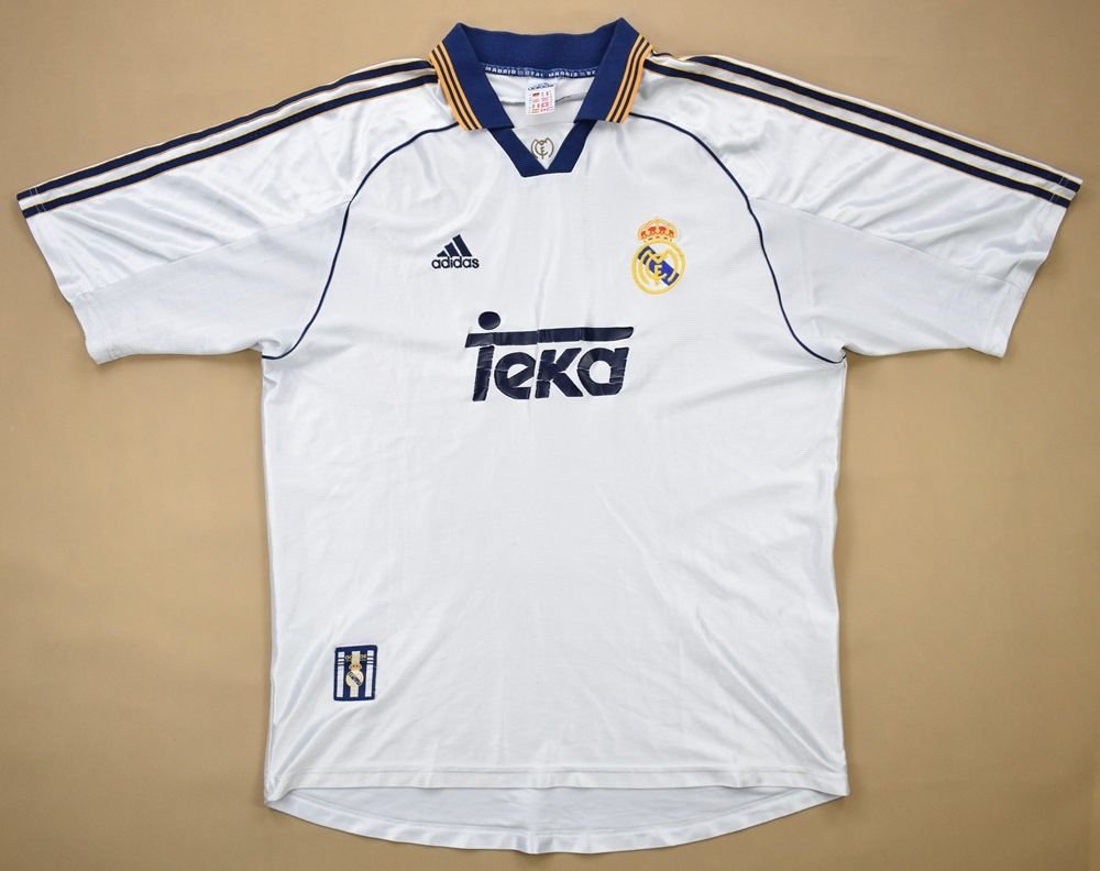 1998-00 REAL MADRID SHIRT XL Football / Soccer \ European Clubs ...