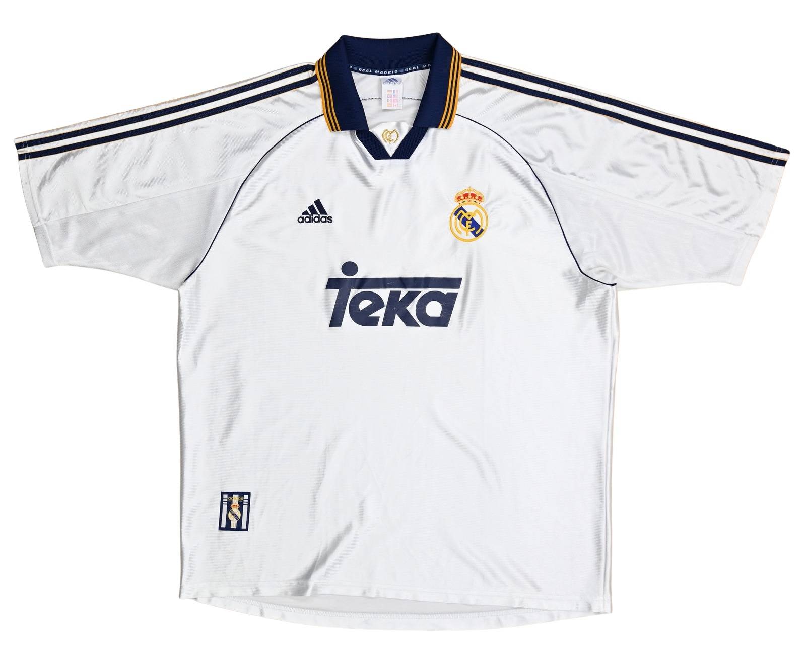 1998-00 Real Madrid Home Retro Jersey