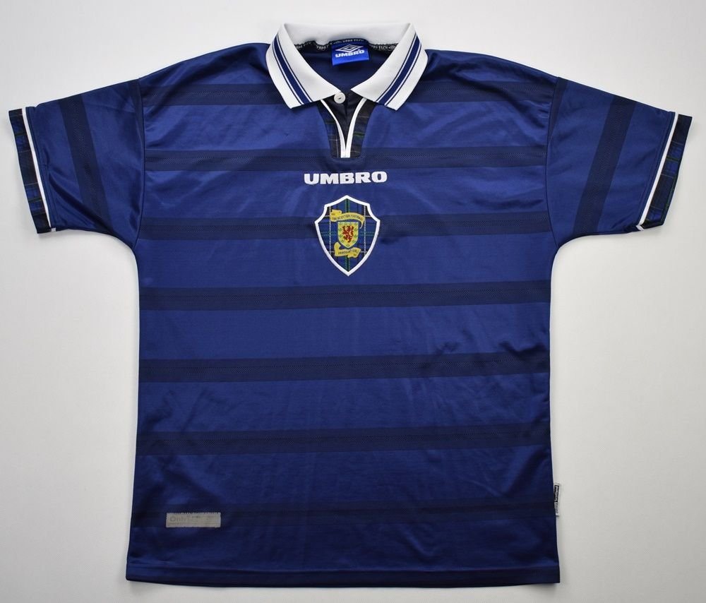 1998-00 SCOTLAND SHIRT L Football / Soccer \ International Teams