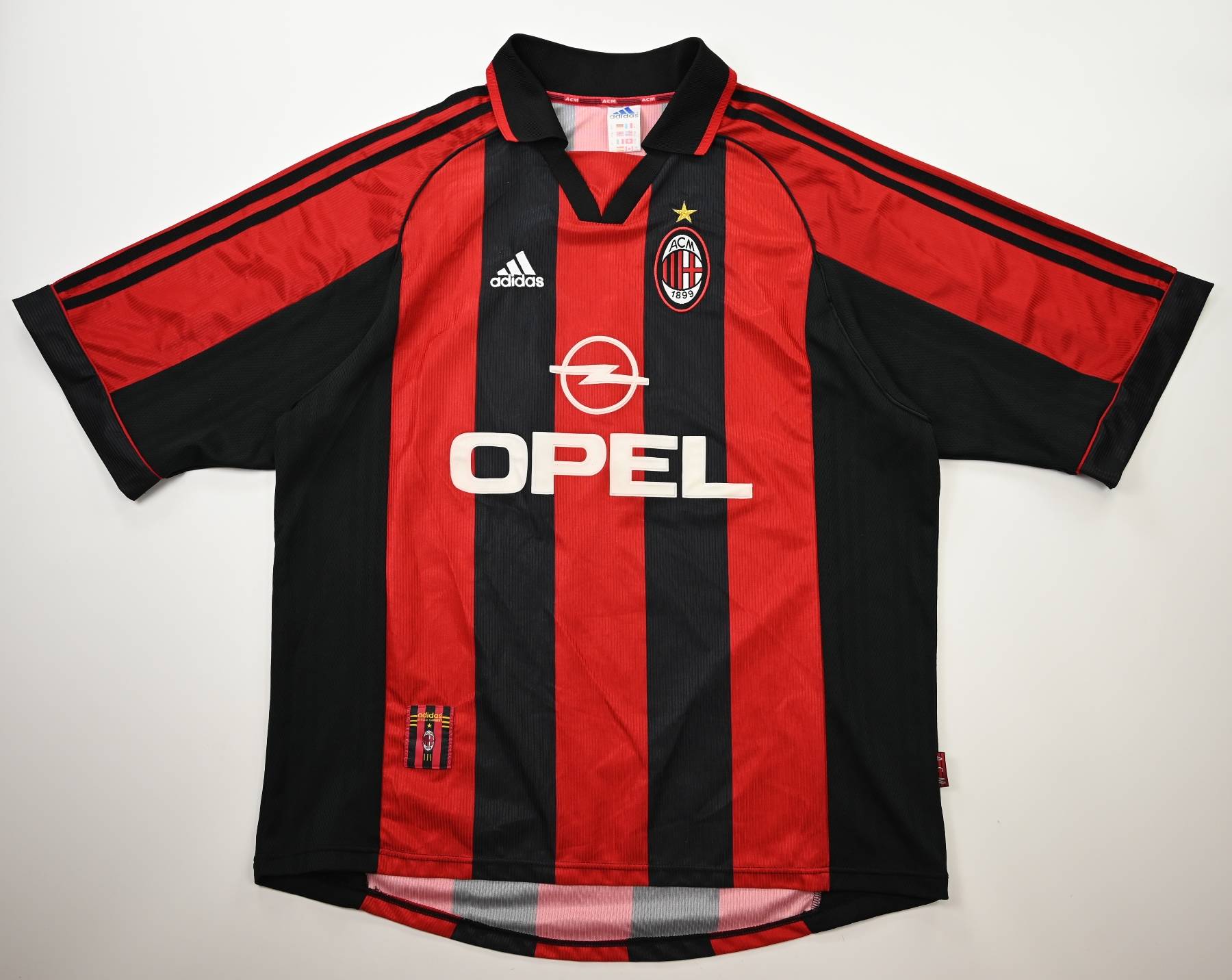 1998-99 AC MILAN SHIRT XL Football / Soccer \ European Clubs \ Italian ...