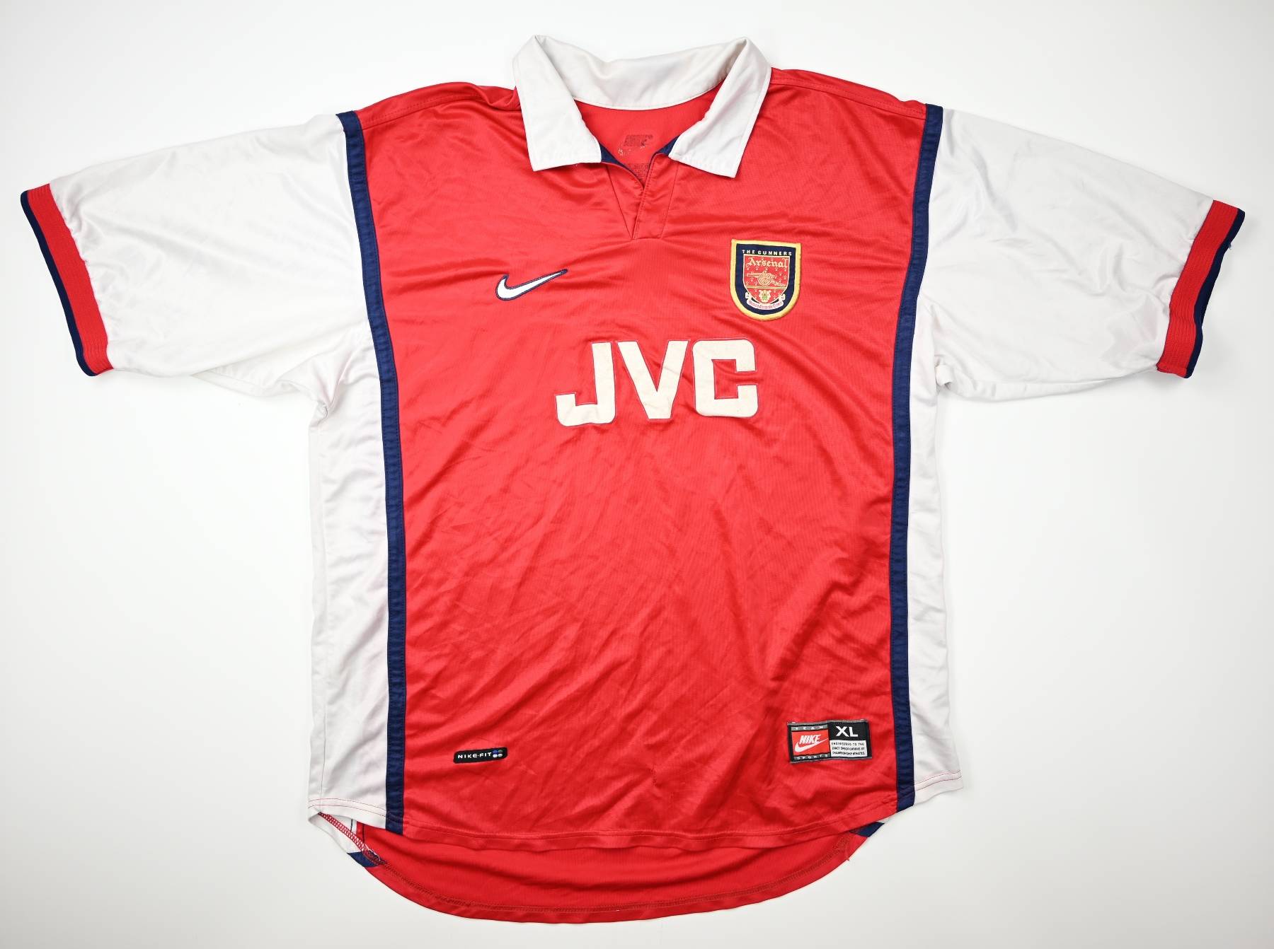 1998-99 ARSENAL LONDON SHIRT XL Football / Soccer \ Premier League