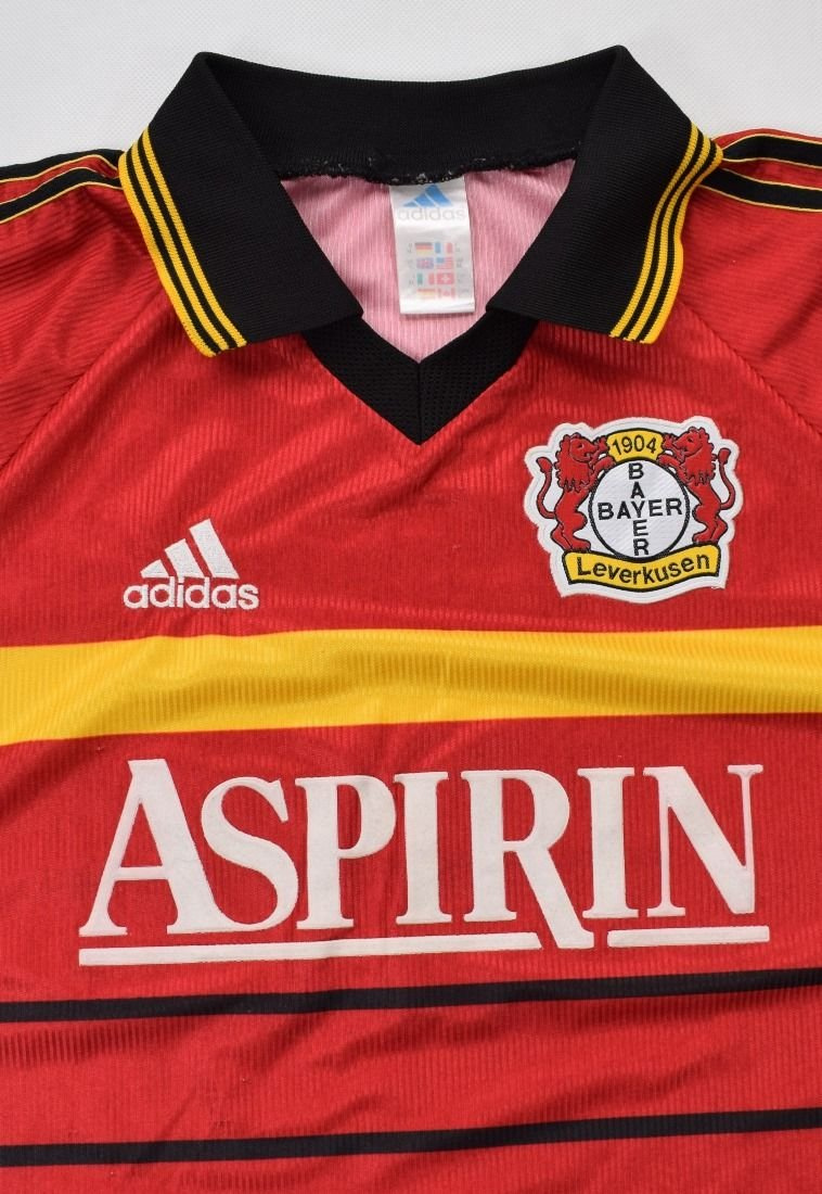 1998 99 Bayer Leverkusen Shirt Xl Football Soccer German Clubs Bayer Leverkusen Classic 