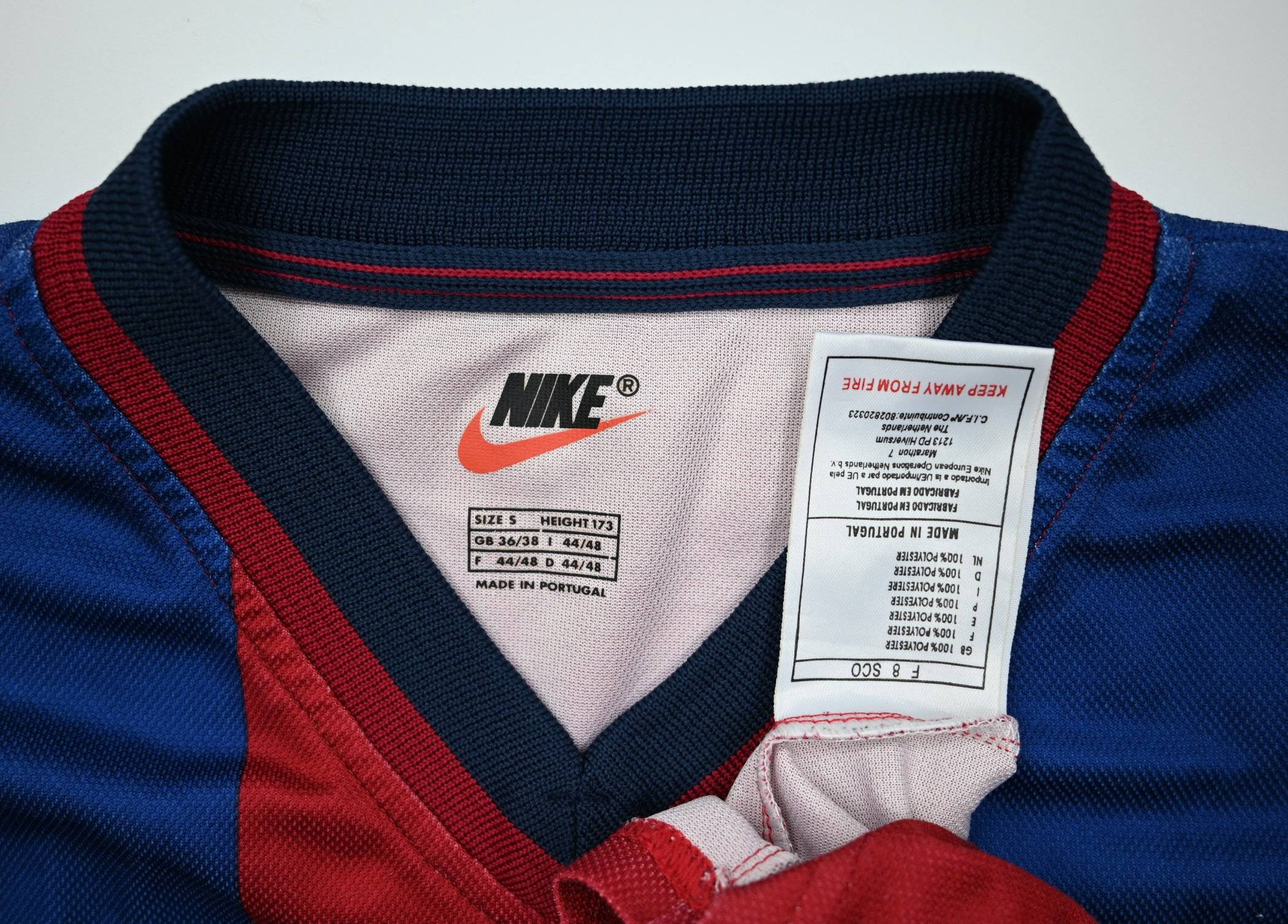 barcelona 1998 shirt