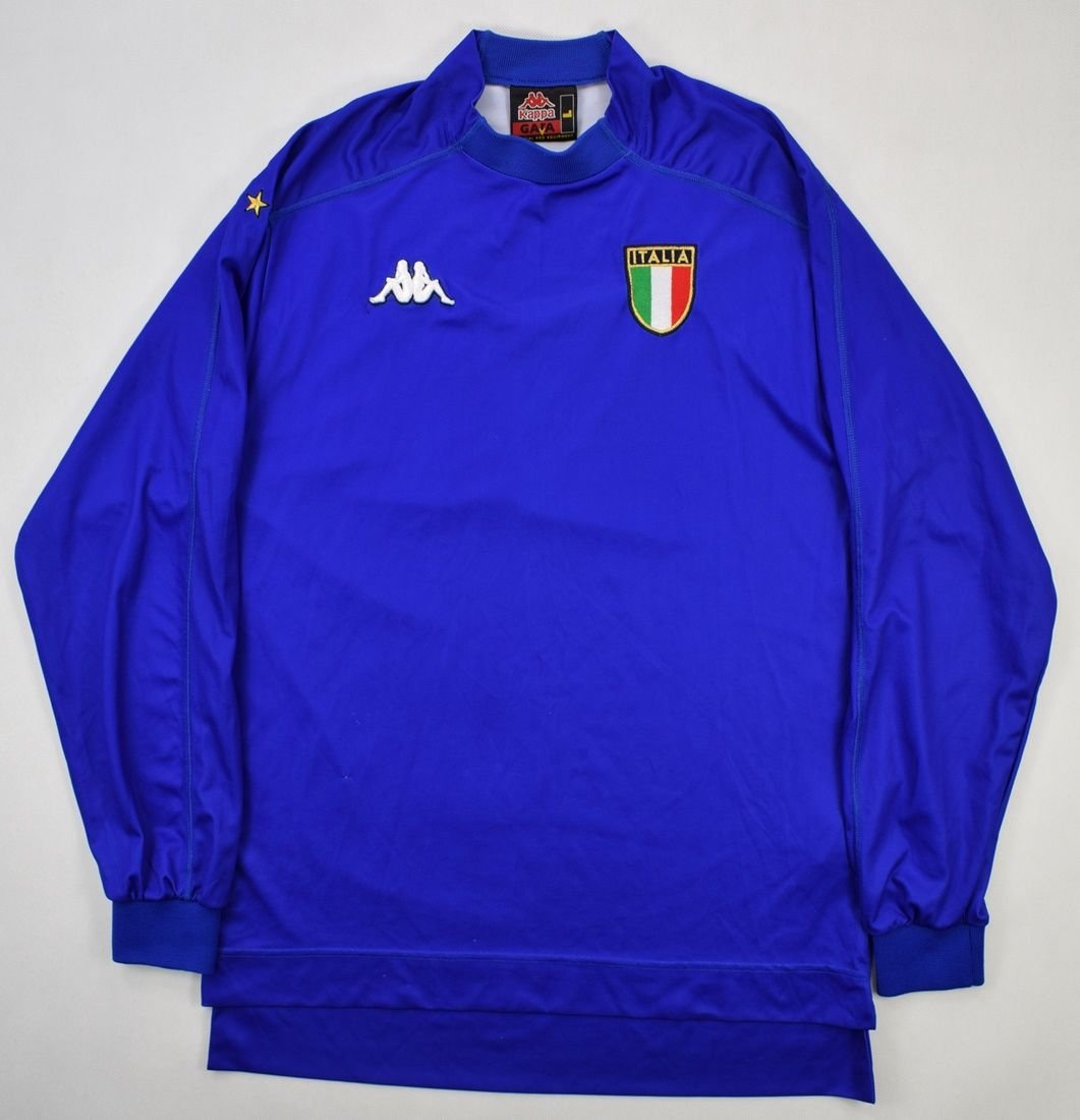 1998-99 ITALY LONGSLEEVE SHIRT L 