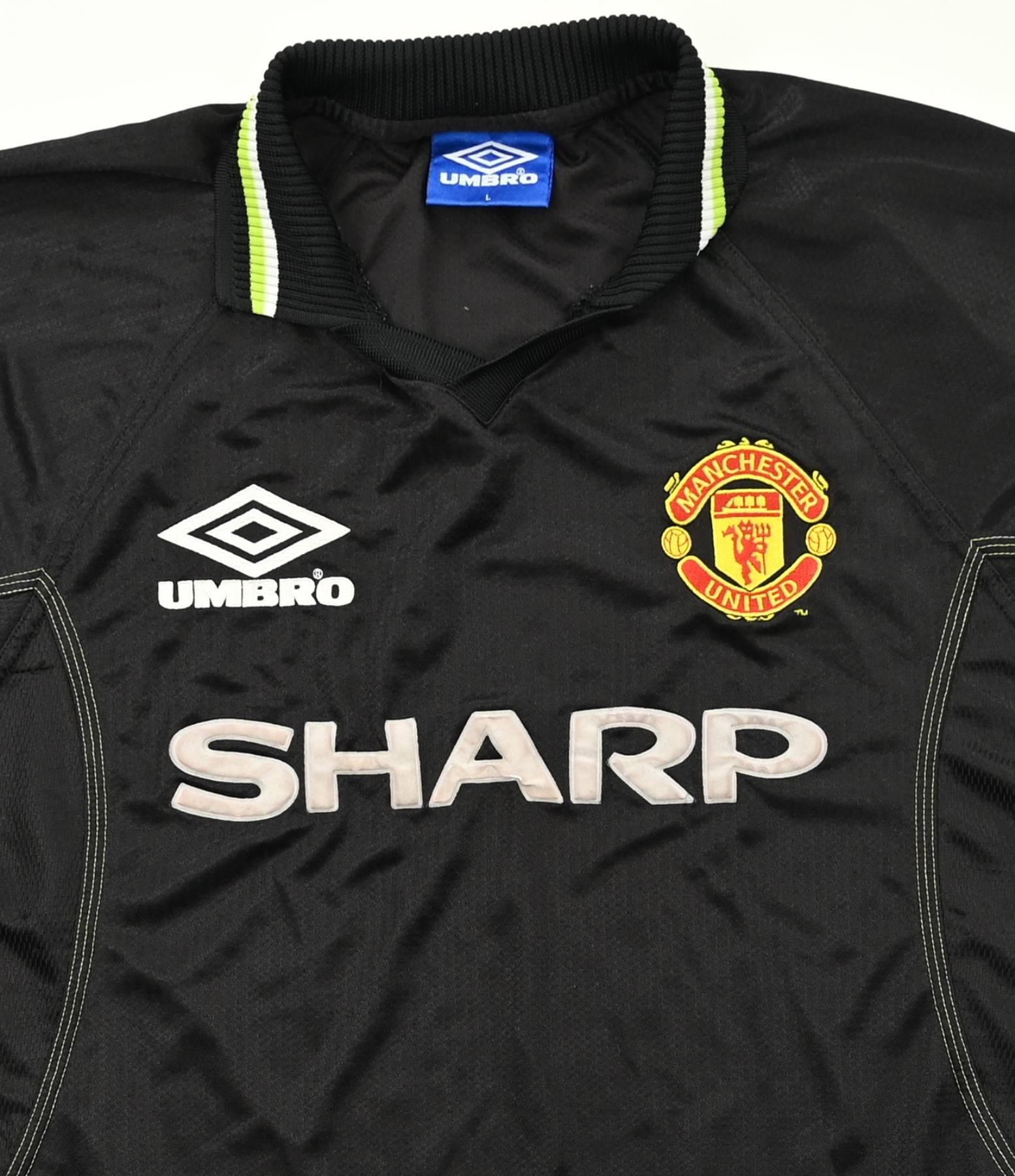 1998-99 MANCHESTER UNITED SHIRT L Football / Soccer \ Premier