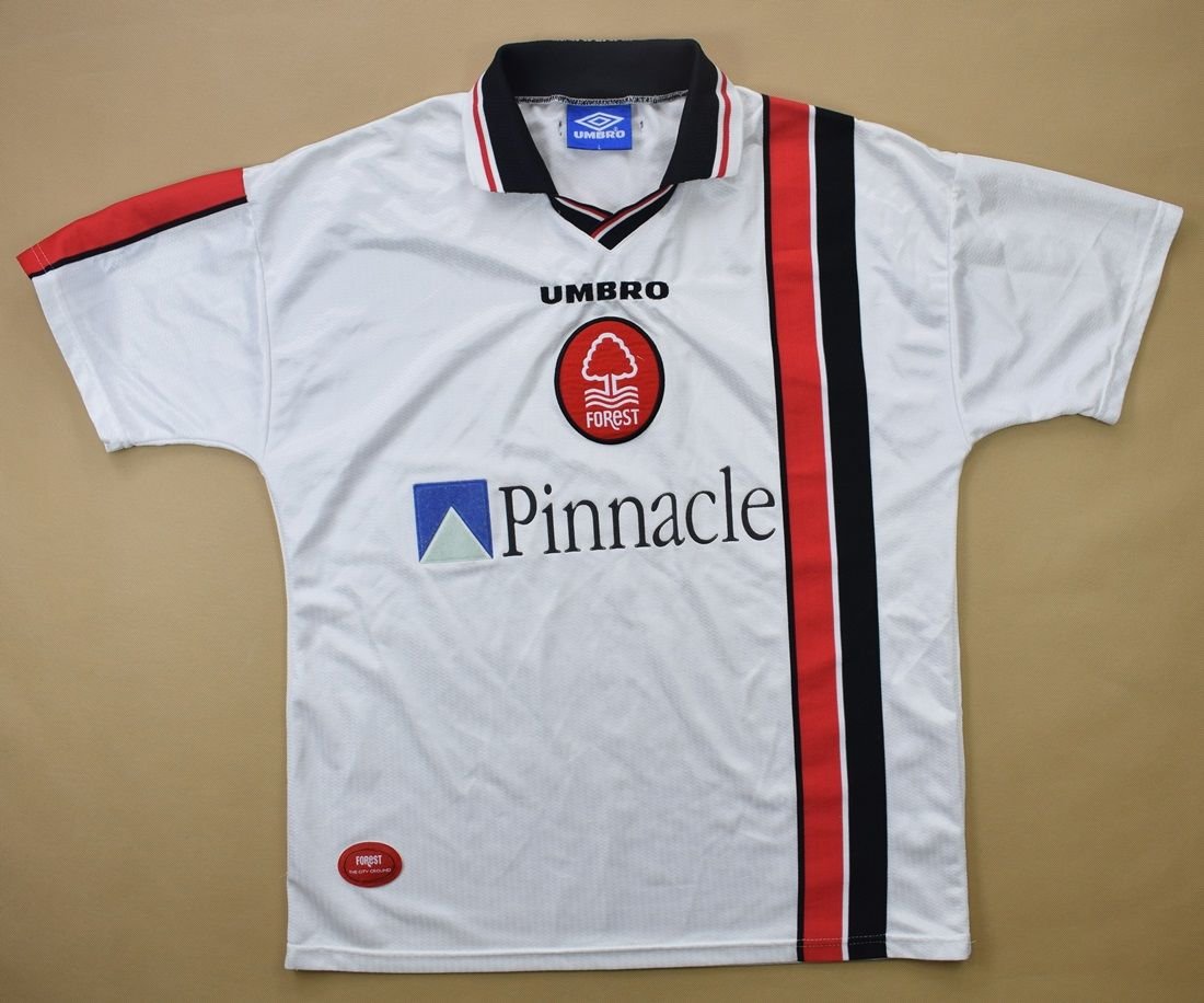 1998-99 NOTTINGHAM FOREST SHIRT L Football / Soccer \ Championship ...