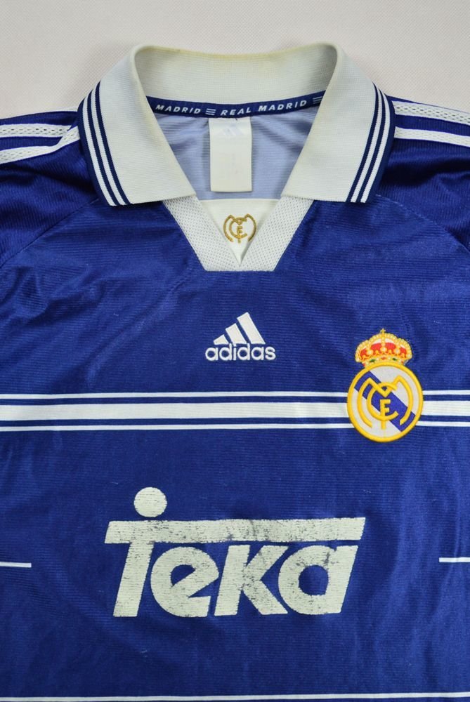 1998-99 REAL MADRID SHIRT M Football / Soccer \ European Clubs ...