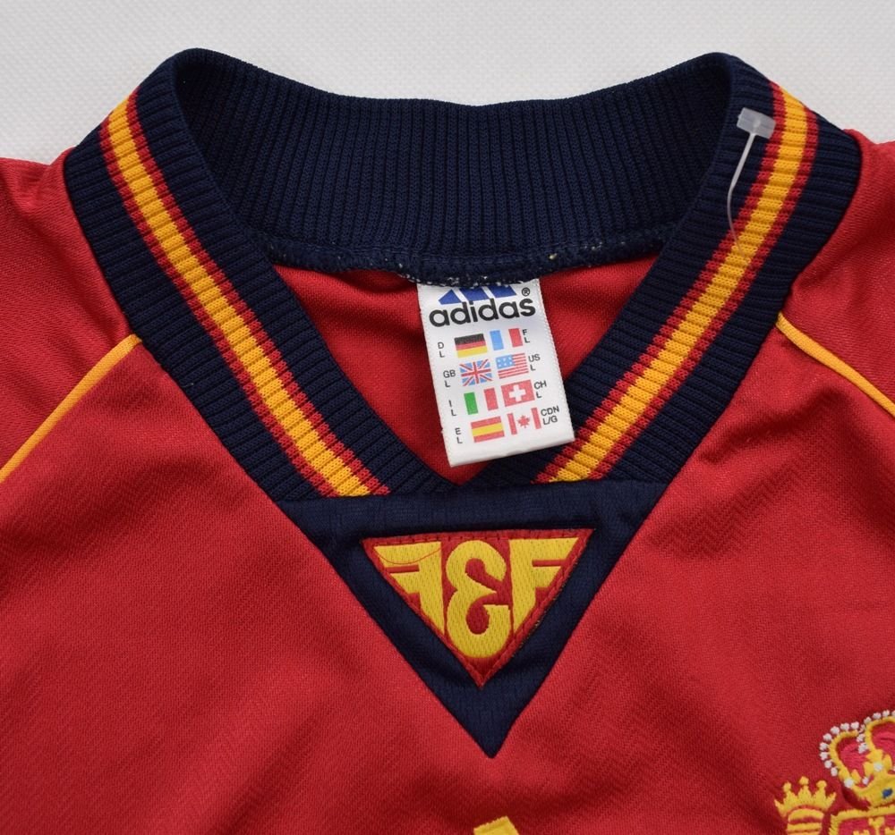 1998-99 SPAIN SHIRT L Football / Soccer \ International Teams \ Europe ...