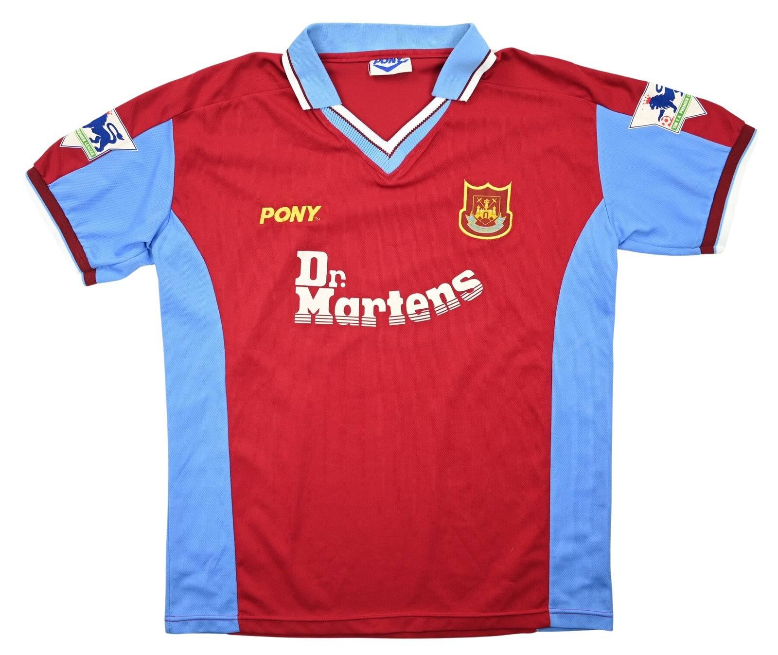 1998-99 WEST HAM UNITED SHIRT L Football / Soccer \ Premier League ...