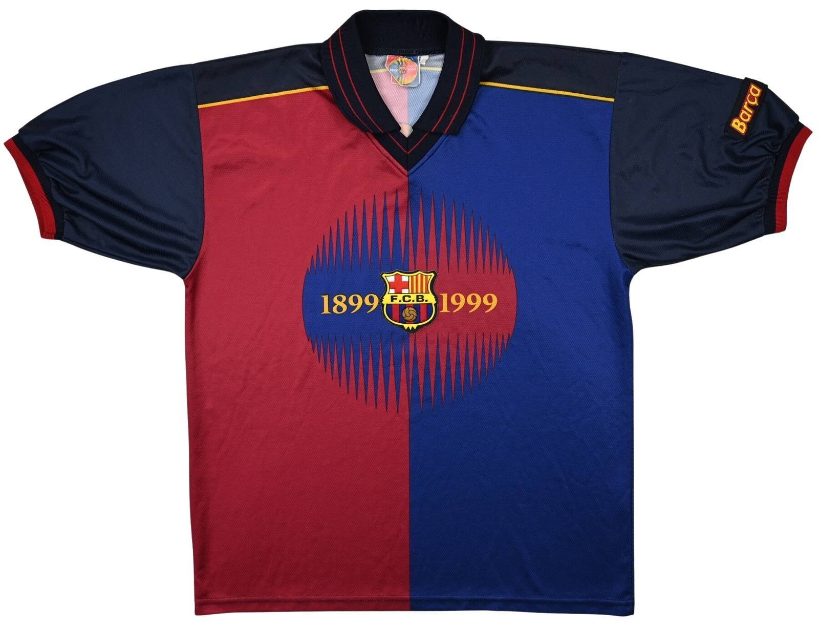 1999-00 FC BARCELONA *FIGO* SHIRT M Football / Soccer \ European Clubs ...