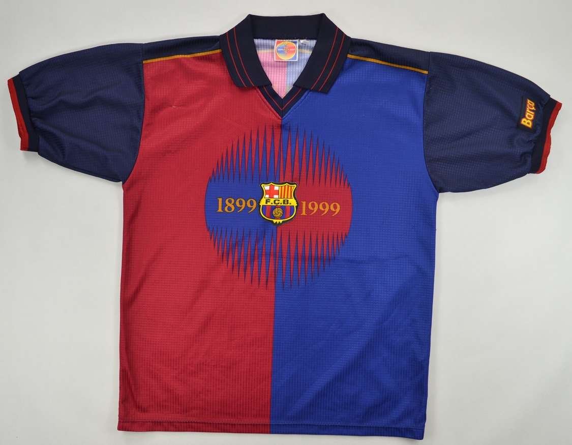 RCD ESPANYOL Barcelona 1999/00 Centenary Football Shirt M Vintage