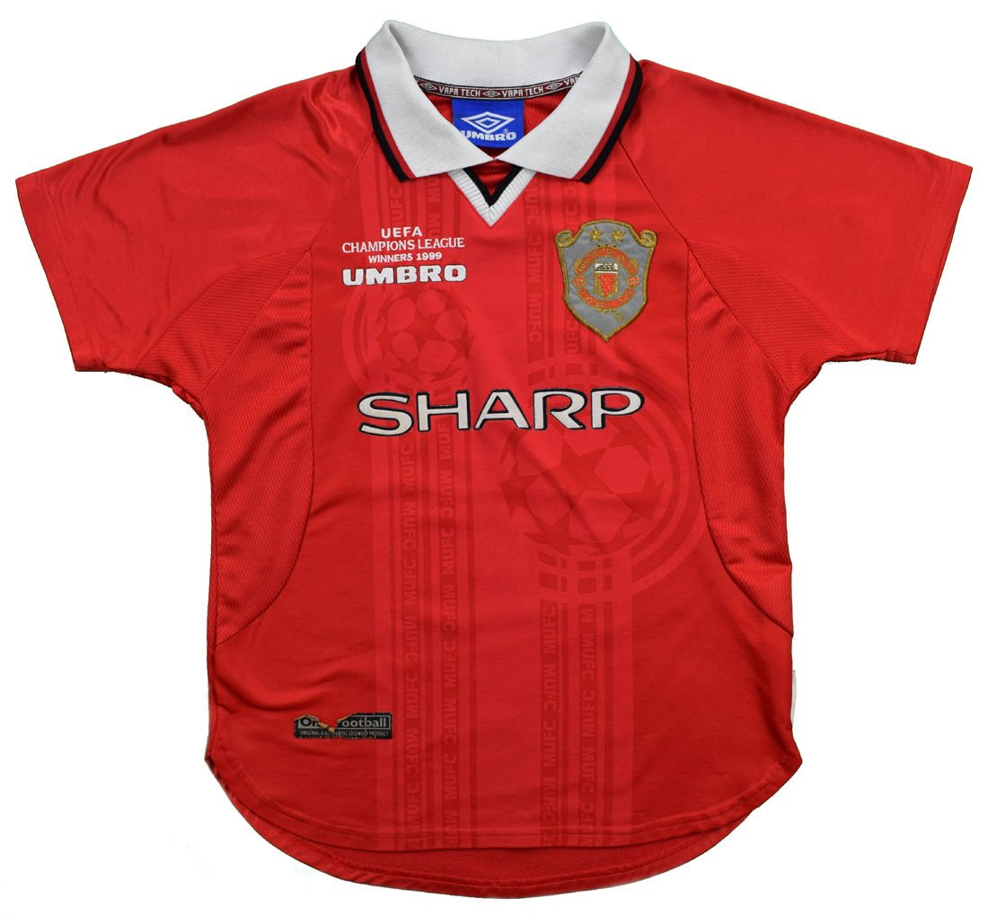 manchester united 1999 jersey