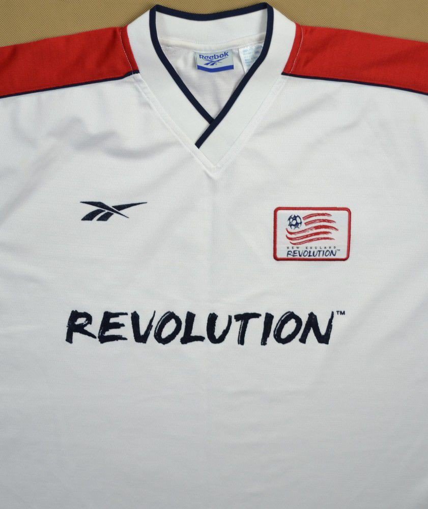 retro new england revolution jersey