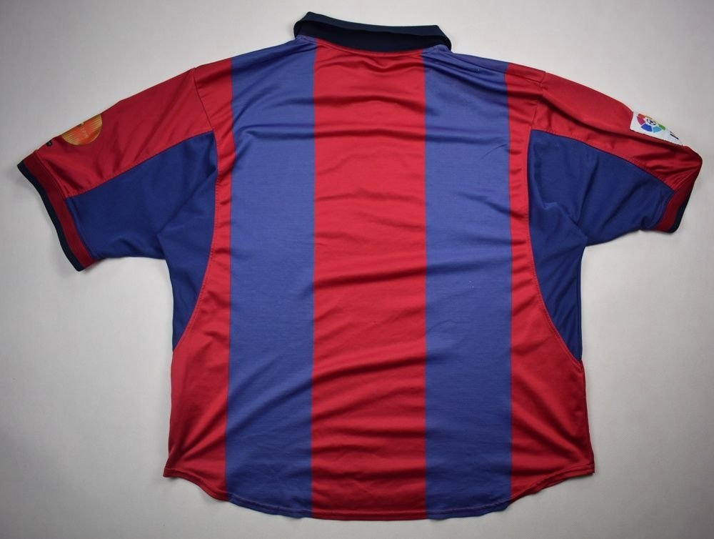 2000-01 FC BARCELONA SHIRT XXL Football / Soccer \ European Clubs ...