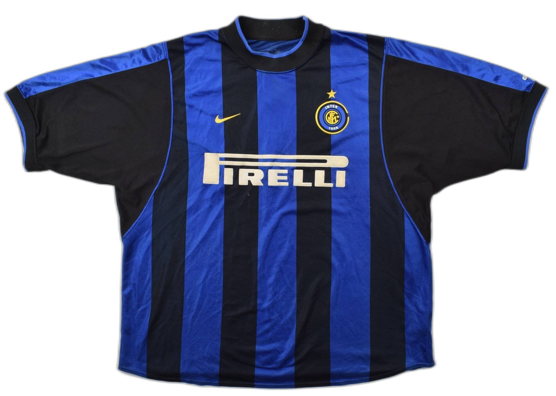 2000-01 INTER MILAN SHIRT XL Football / Soccer \ European Clubs ...