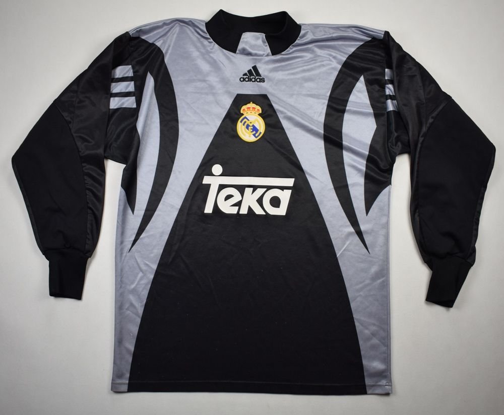 2000-01 REAL MADRID GK LONGSLEEVE SHIRT M Football / Soccer \ European ...