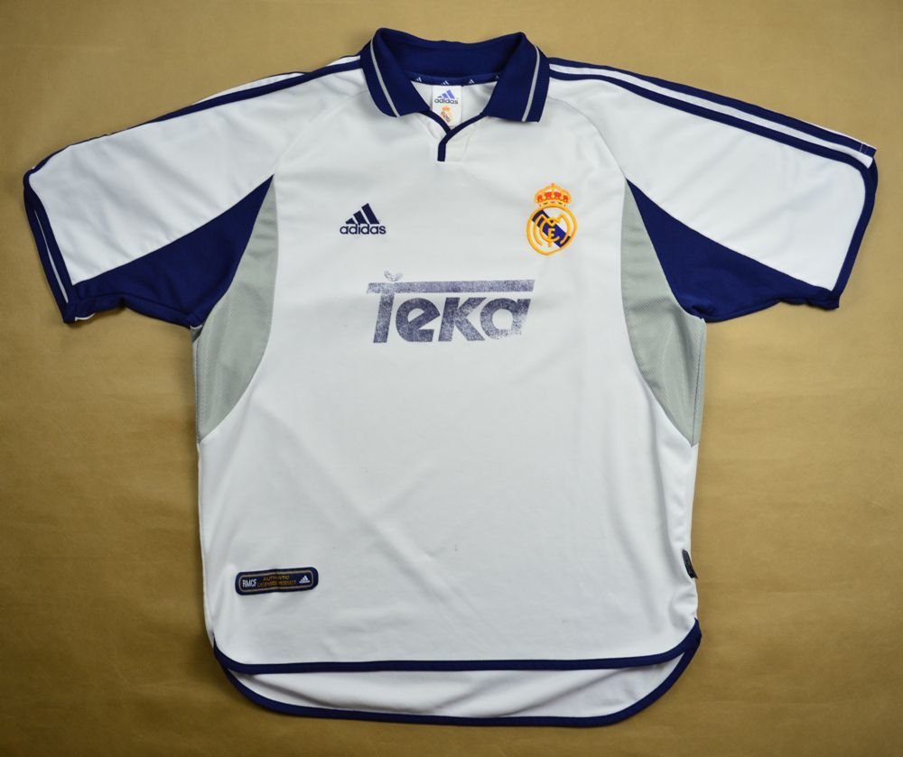 2000 01 Real Madrid Shirt L Football Soccer European Clubs Spanish Clubs Real Madrid Classic Shirts Com