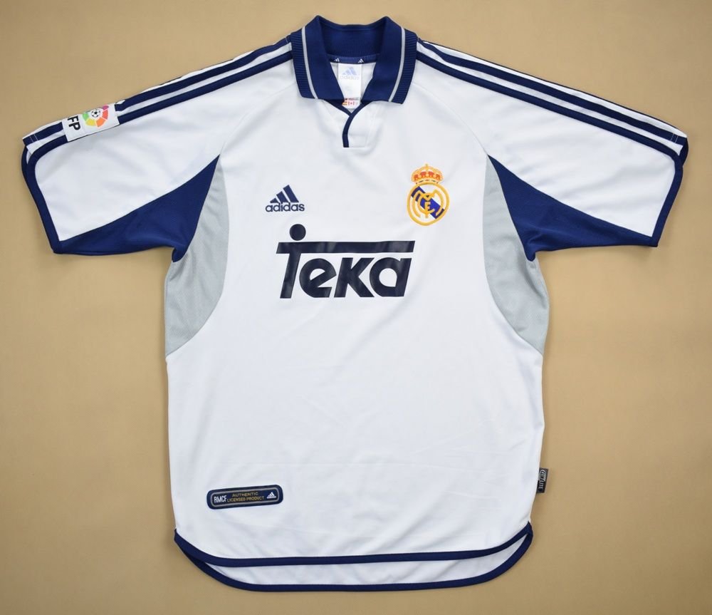 2000-01 REAL MADRID SHIRT S Football / Soccer \ European Clubs ...