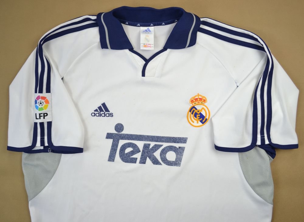 2000-01 REAL MADRID SHIRT XL Football / Soccer \ European Clubs ...