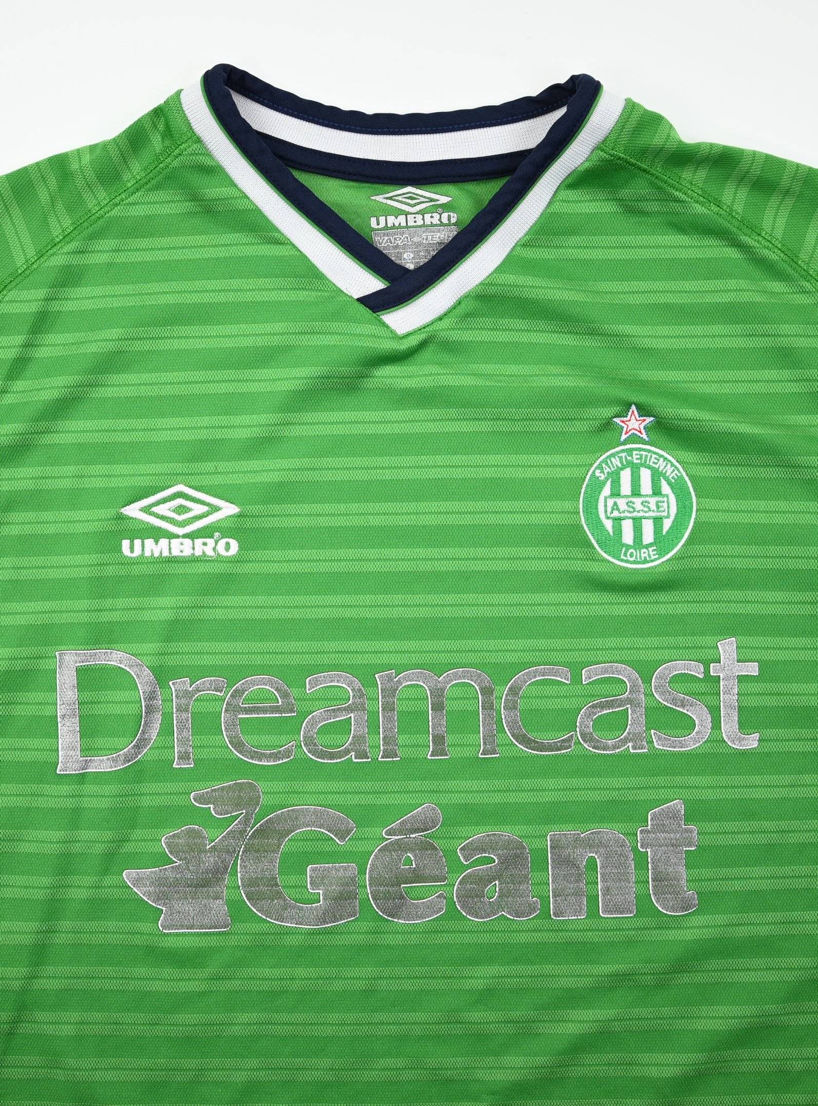 Maillot vintage 1999 / 2000 - AS Saint-Etienne (XL) - Back To The Football