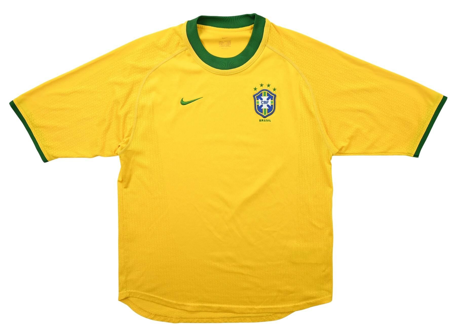 2000-02 Brazil Shirt S Football   Soccer \ International Teams \ North 