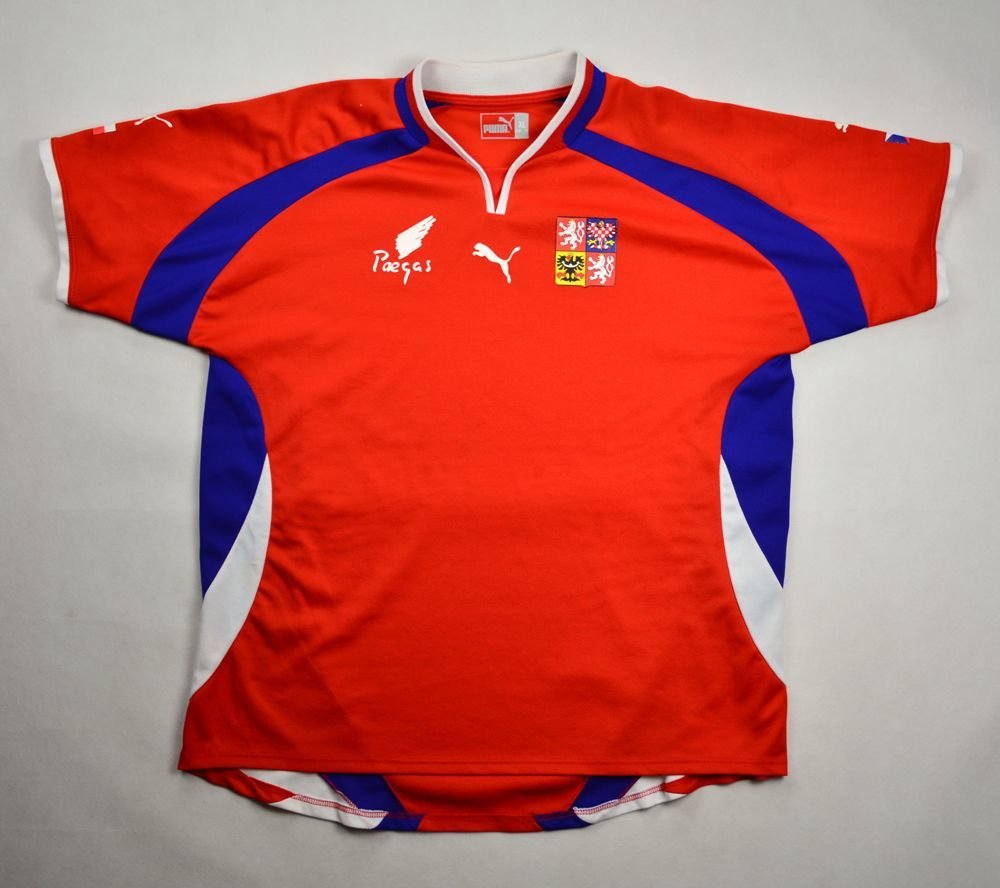 2000-02 CZECH REPUBLIC SHIRT XL Football / Soccer ...