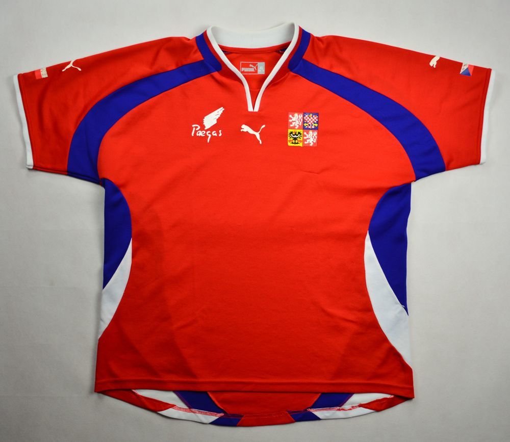 2000-02 CZECH REPUBLIC SHIRT XL Football / Soccer ...