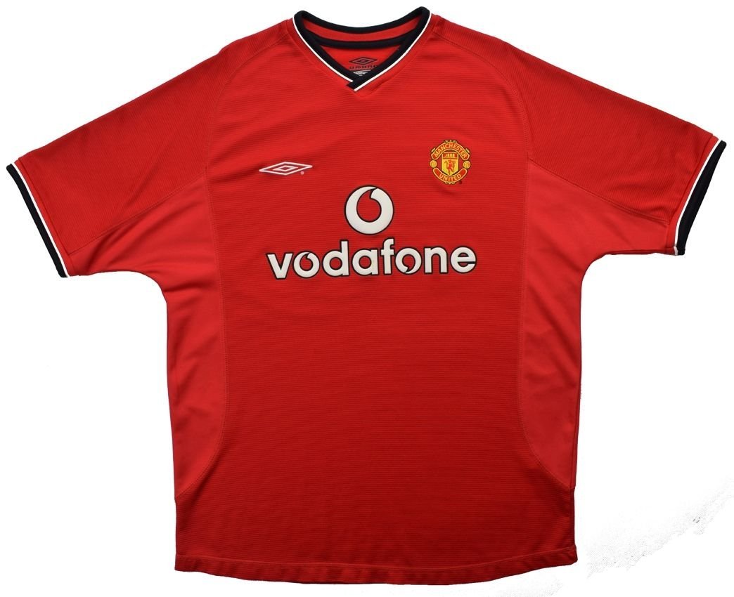 Manchester united sales 2000 shirt