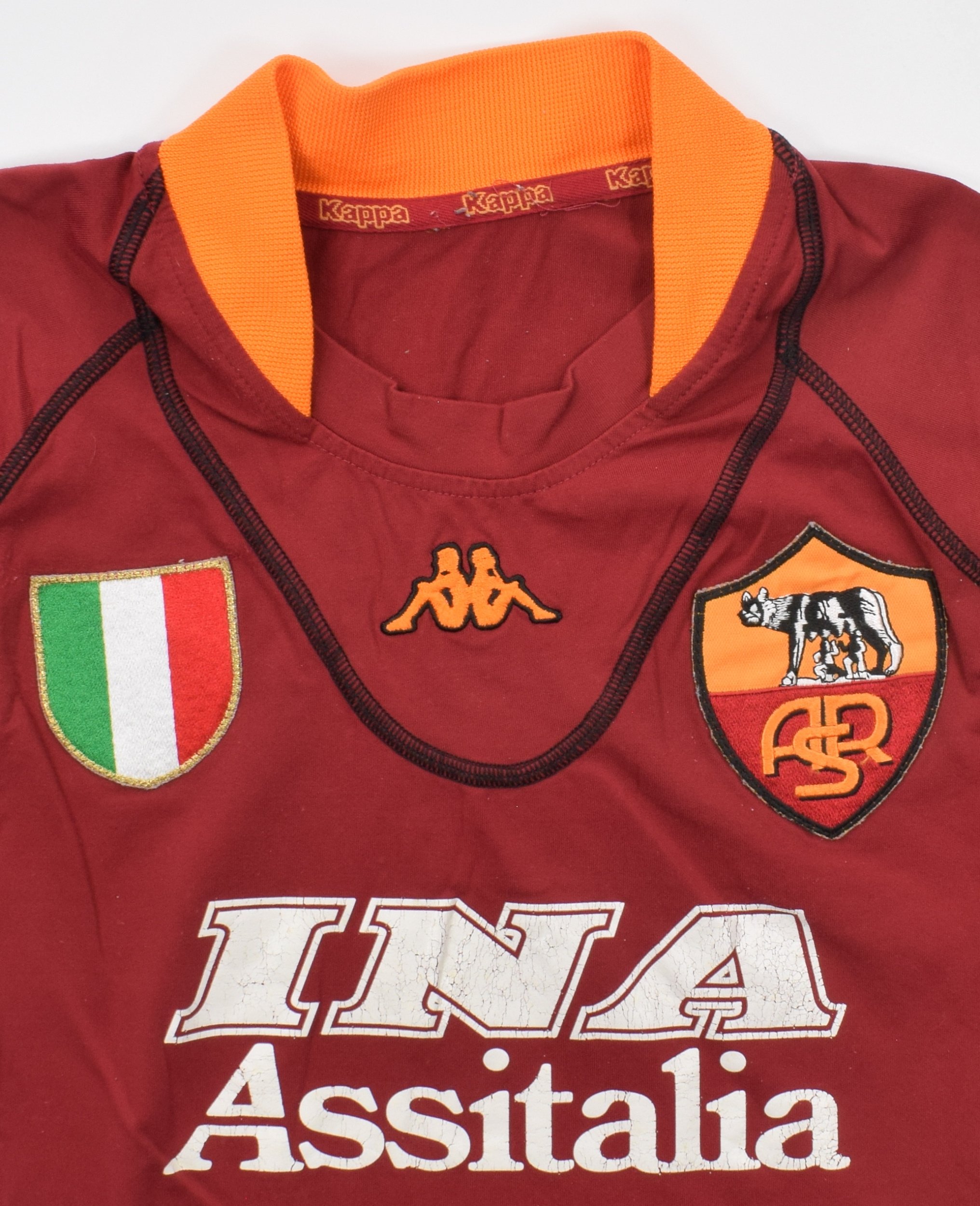 2001-02 AS ROMA SHIRT M Football / Soccer \ European Clubs \ Italian ...