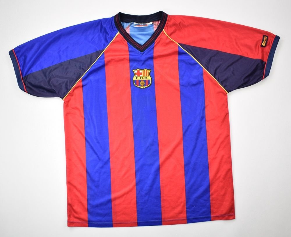 2001-02 FC BARCELONA *SAVIOLA* SHIRT XL Football / Soccer \ European ...
