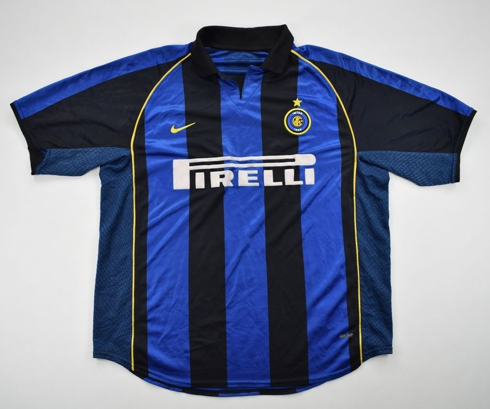 2001-02 INTER MILAN SHIRT L Football / Soccer \ European Clubs ...