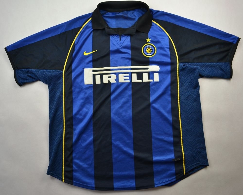 2001-02 INTER MILAN SHIRT L Football / Soccer \ European Clubs ...