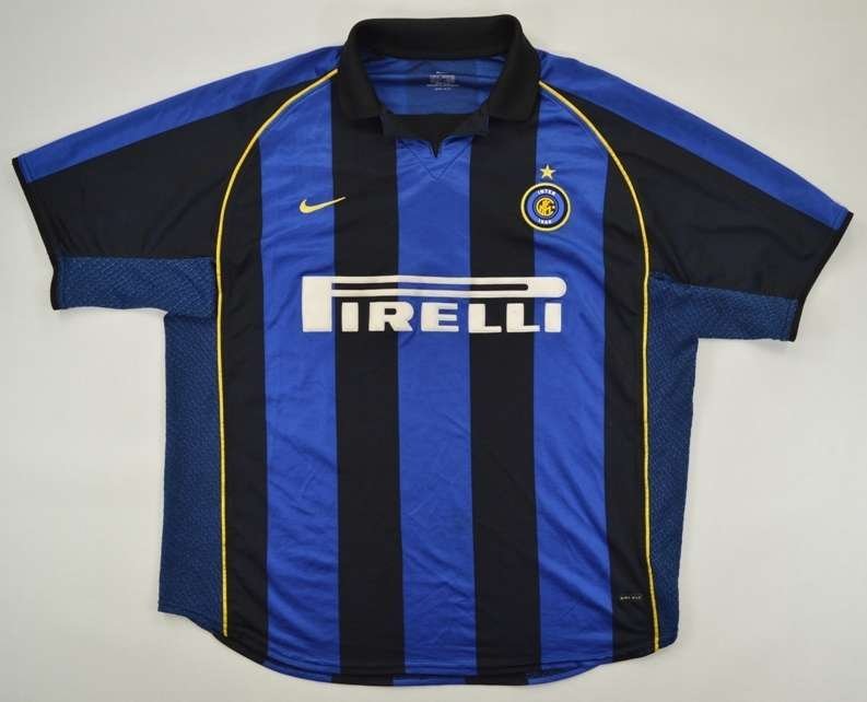 2001-02 INTER MILAN SHIRT XL Football / Soccer \ European Clubs ...