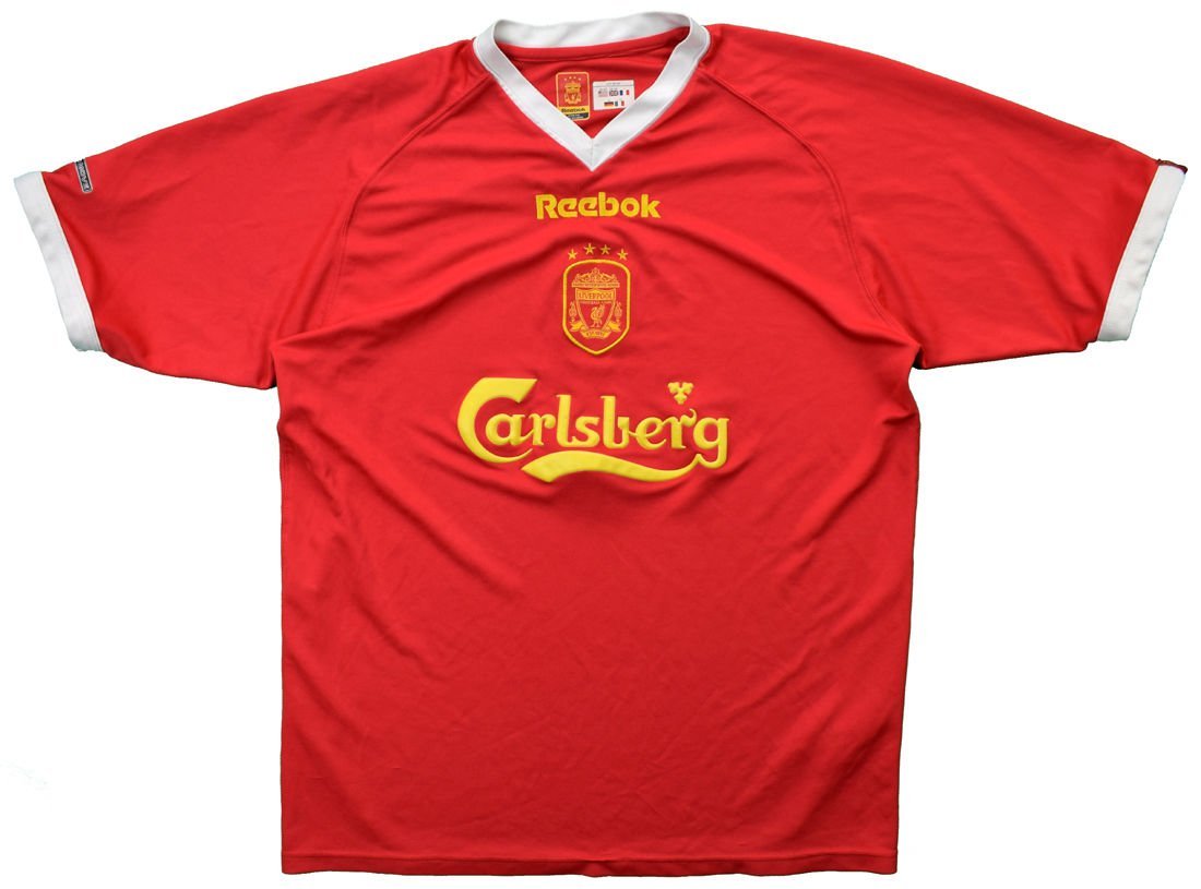 liverpool jersey 2001