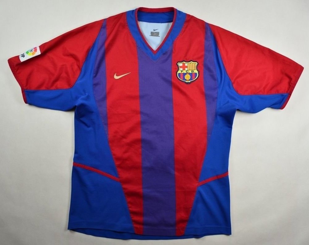 2002-03 FC BARCELONA SHIRT S Football / Soccer \ European Clubs ...