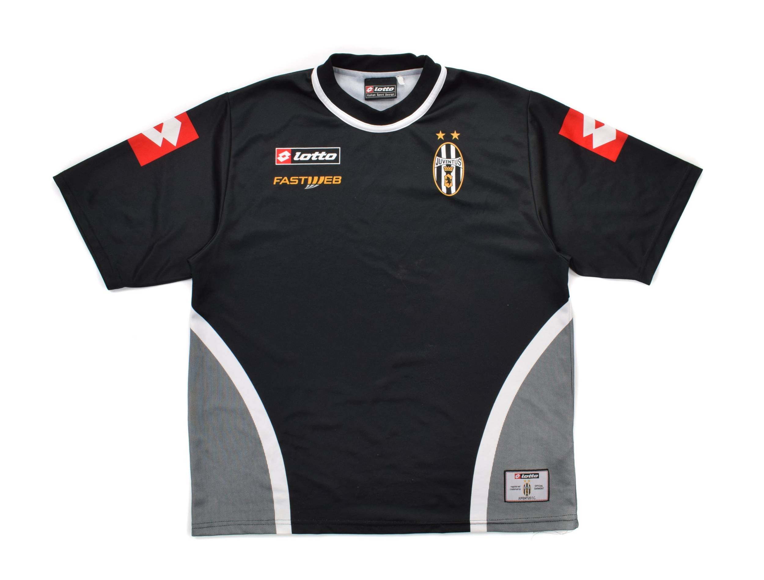 2002 2003 Juventus lotto training sweatshirt