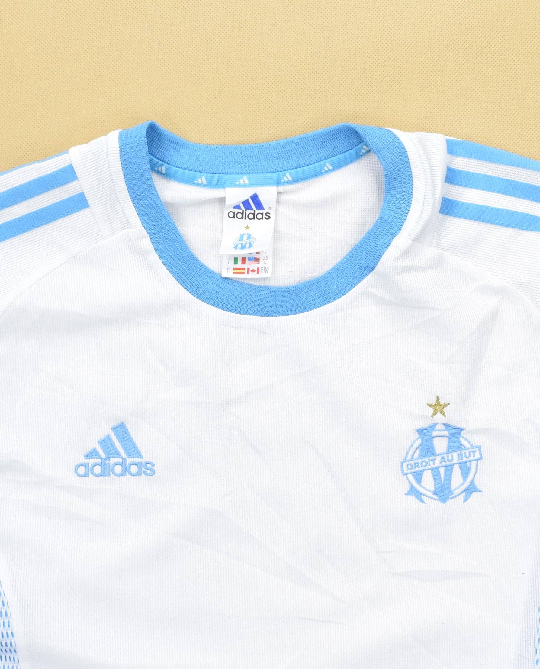 2002-03 OLYMPIQUE MARSEILLE SHIRT L Football / Soccer \ European Clubs ...