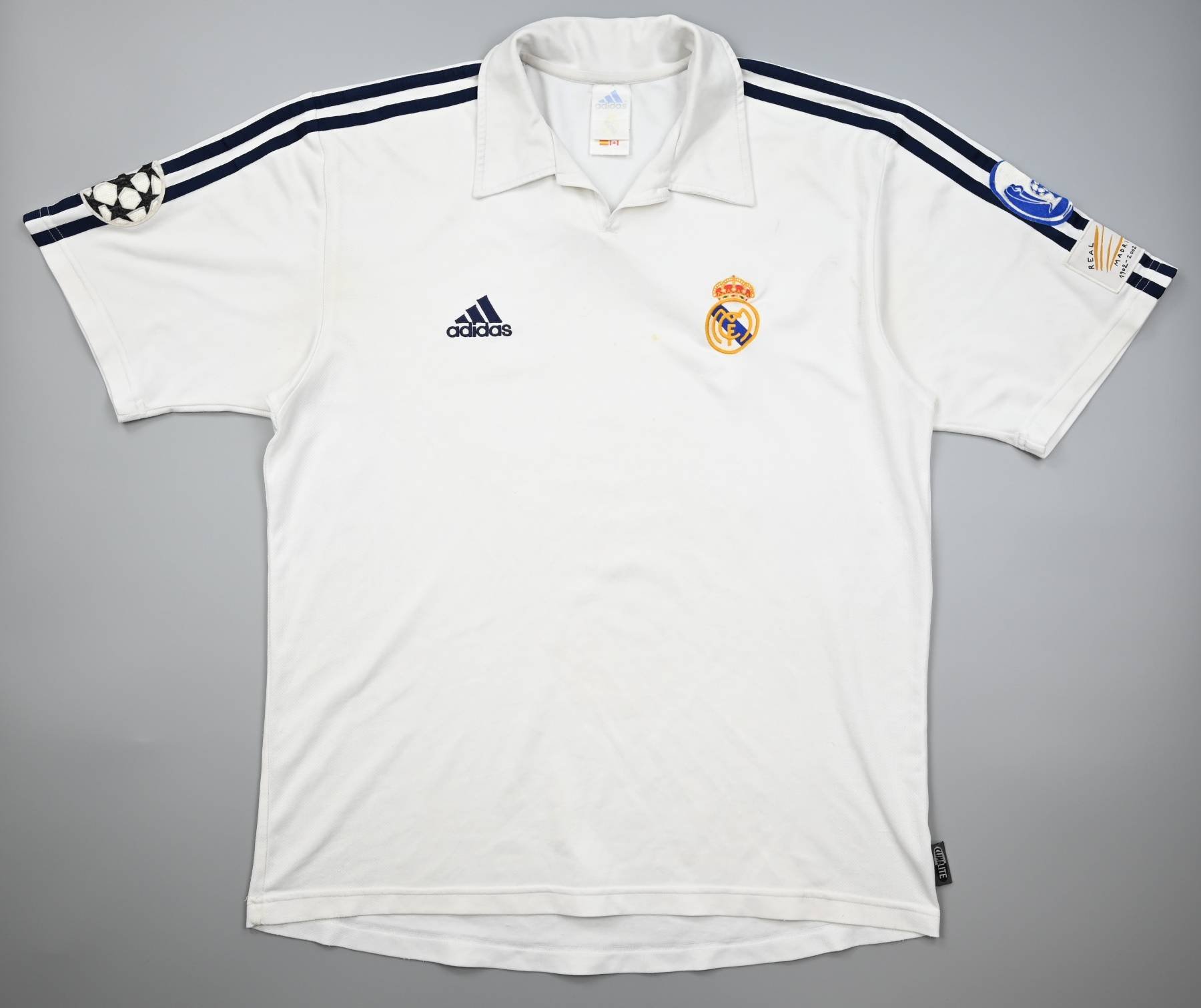 2002-03 REAL MADRID SHIRT M Football / Soccer \ European Clubs ...