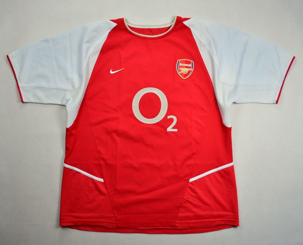 2002 04 Arsenal London Henry Shirt Xl Football Soccer Premier