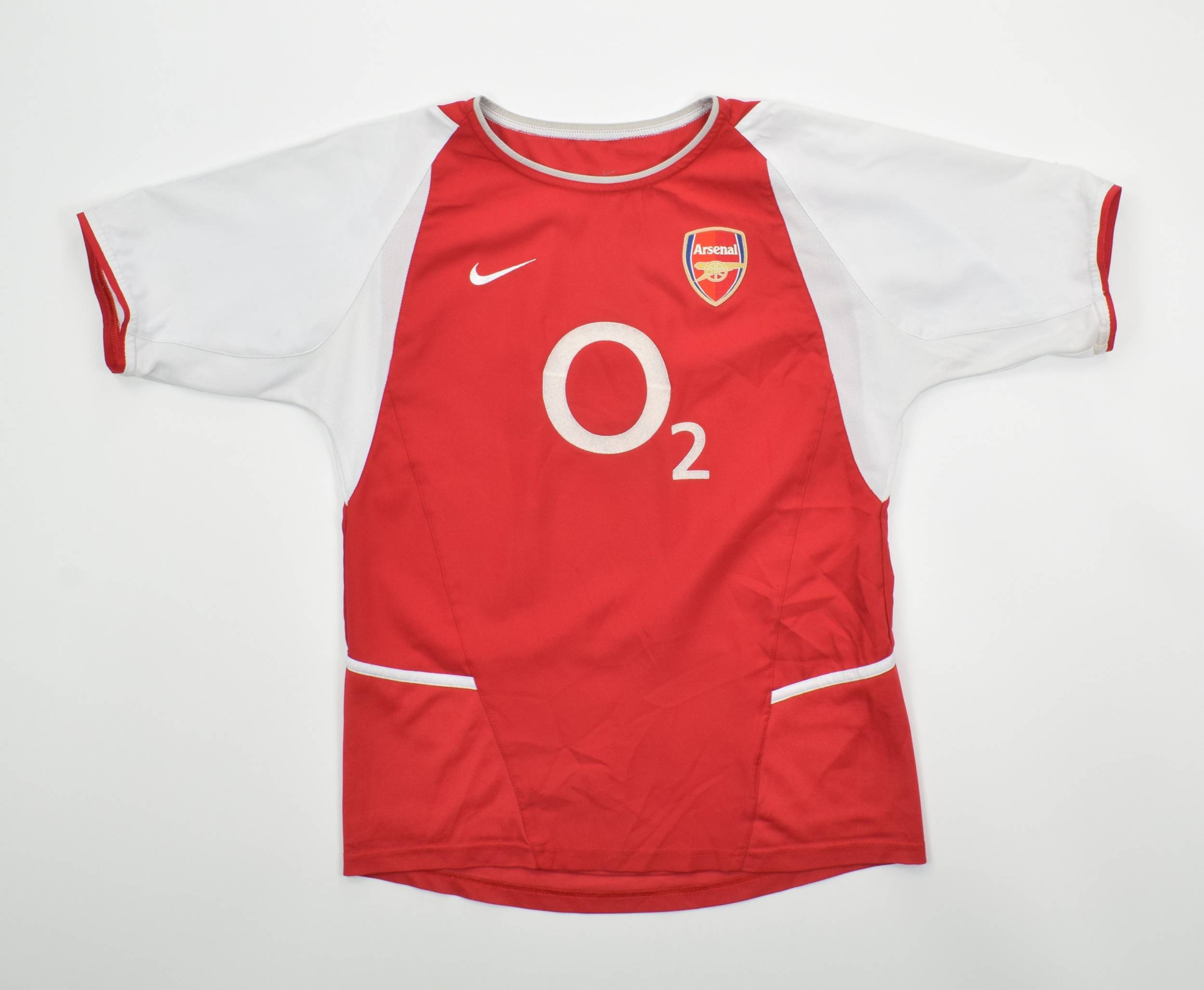 2002 04 Arsenal London Shirt L Boys Football Soccer Premier League