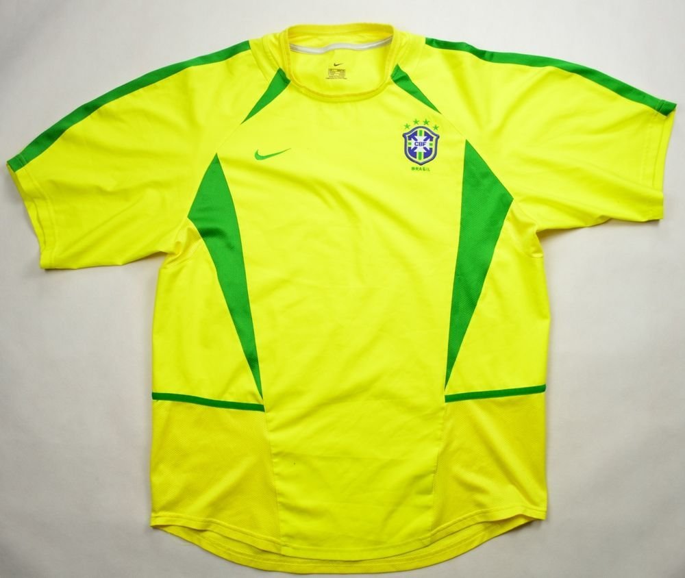 2002-04 BRAZIL SHIRT L Football / Soccer \ International Teams \ North ...