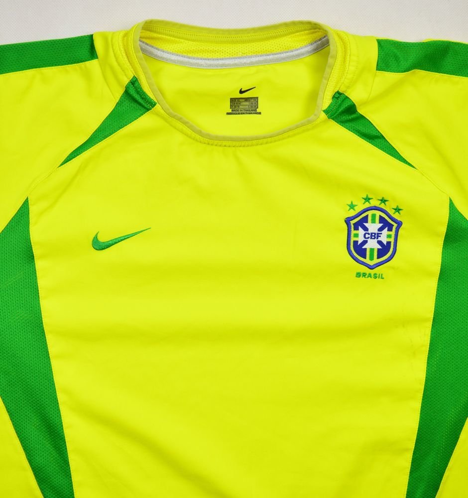 2002-04 BRAZIL SHIRT XL Football / Soccer \ International Teams \ North ...