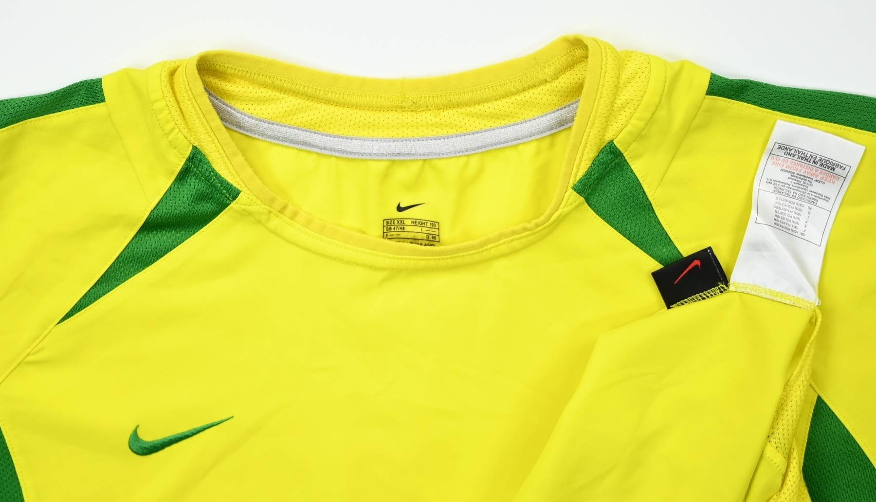 2002-04 BRAZIL SHIRT XXL Football / Soccer \ International Teams ...