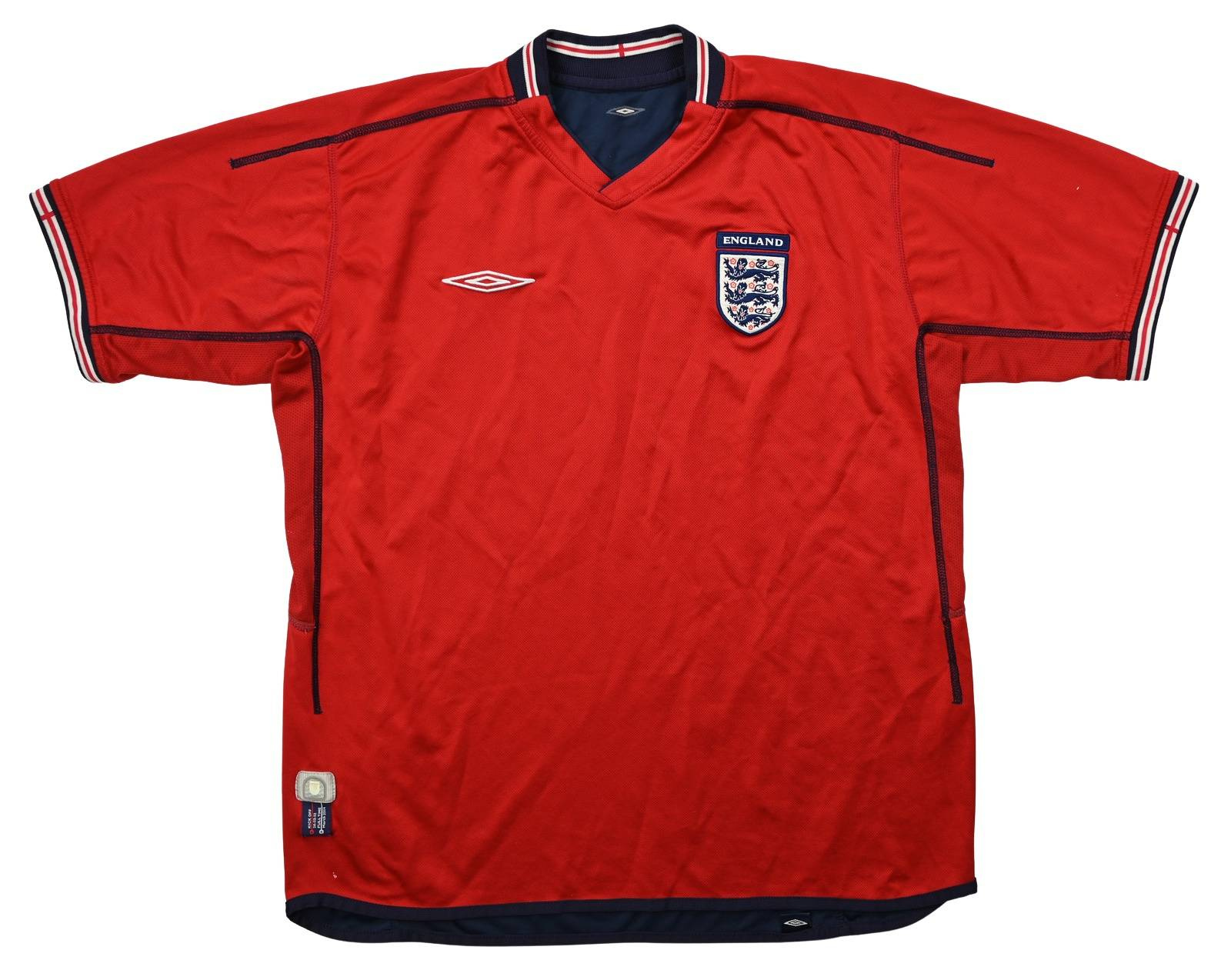 2002-04 ENGLAND SHIRT L Football / Soccer \ International Teams ...