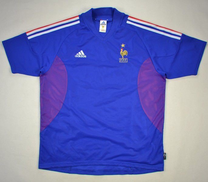 2002-04 FRANCE SHIRT L Football / Soccer \ International Teams \ Europe ...