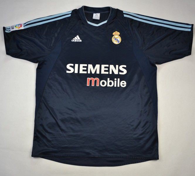 2003-04 REAL MADRID SHIRT L Football / Soccer \ European Clubs ...